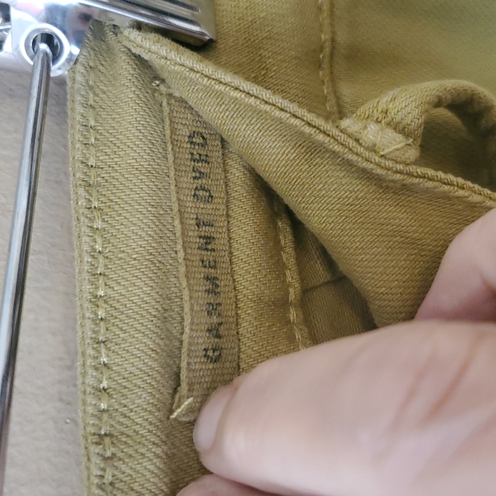 Judy Blue High Rise Straight Leg Cargo Jeans in Matcha Green Size 13/31 - Picture 9 of 14